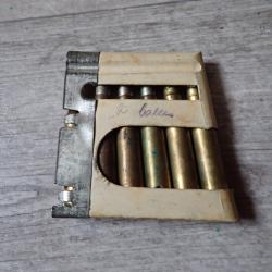 Lot de 6 Munitions GP11 neutralis&eacute;es + lame chargeur pour Rubin Schmidt 7,5 suisse