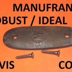 plaque de couche MANUFRANCE CORNE + 2 vis fusil ROBUST fusil IDEAL - VENDU PAR JEPERCUTE (SW239)