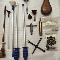 Lot rechargement poudre noire.