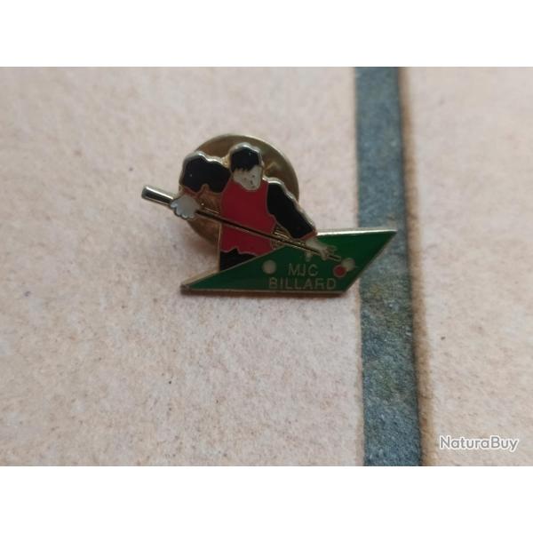PINS SPORT BILLARD JOUEUR DE BILLARD MJC