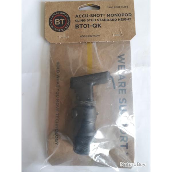 *NOUVEAU PRIX !MONOPIED"ACCUSHOT",Le plus bas neuf de stock,jamais servi,dans son blister d'origine!