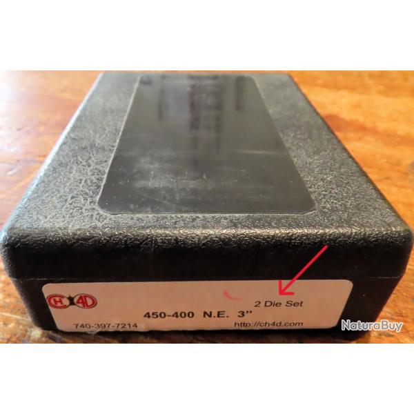 Jeux de 2 outils de rechargement CH4D calibre 450-400 Nitro-express 3''