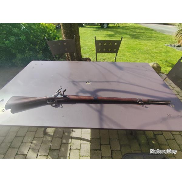 Fusil d'infanterie � silex mod�le 1763-66 dit L�ger
