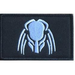 Patch Predator Noir-Blanc velcro -  Livraison gratuite