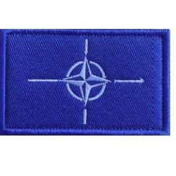 Patch OTAN Bleu velcro -  Livraison gratuite