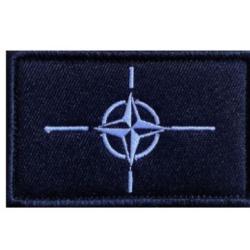 Patch OTAN Bleu fonc&eacute; velcro -  Livraison gratuite
