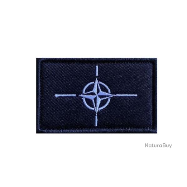 Patch OTAN Bleu fonc� velcro -  Livraison gratuite