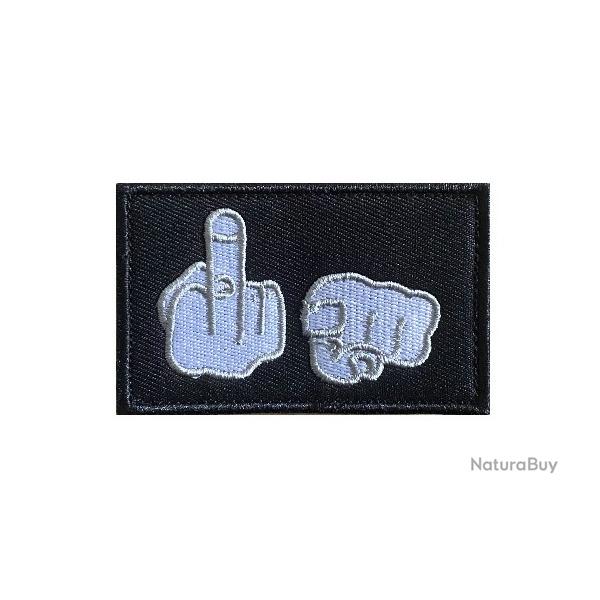Patch Fuck velcro -  Livraison gratuite