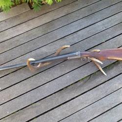 exceptionnel fusil IDEAL n&deg; 6 RE-EX (EXCELSIOR) pontet lunette