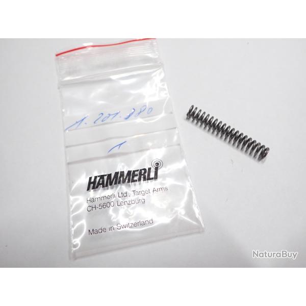 Ressort de percussion WALTHER Hammerli 208. R�f�rence dans la nomenclature : 1.201.380