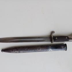 Rare Ba&iuml;onnette KS98 de sortie Paul weyersberg - Finances Allemandes(RFV)