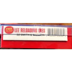 Boite de jeux d'outils de rechargement Lee calibre 32 Smith & Wesson.