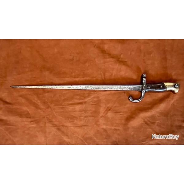 Ba�onnette Mle 1874 sans fourreau