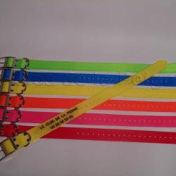 lot de 3 colliers fluo GRAVE tpu us 38 mm