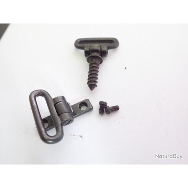 Anneaux de bretelle pour carabine, fusil de chasse