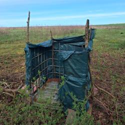 Cage id&eacute;ale pour cr&eacute;er un poste de chasse