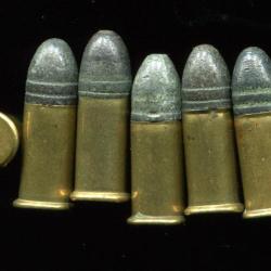 Lot de 6 Cartouches 320 pour revolver Bulldog - percussion centrale