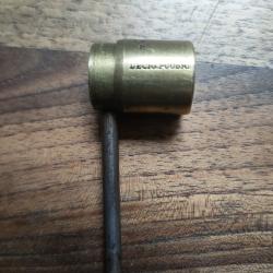 Dosette &agrave; poudre noire ancienne 35/40/45 d&eacute;cigrammes de poudre