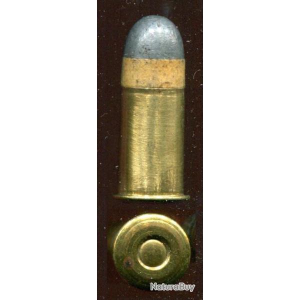 10.4 mm Revolver Suisse Mle 1878 - balle plomb calepin papier - TTC