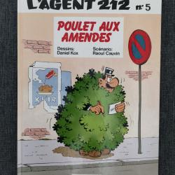 BD L'Agent 212 Poulet aux amandes premi&egrave;re &eacute;dition 1985 Dupuis
