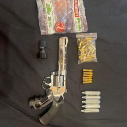AIRSOFT REVOLVER DAN WESSON CAL6MM CHROME