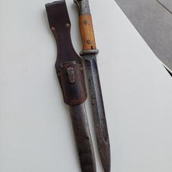 Ba&iuml;onnette Mauser P.WEYERSBERG m&ecirc;mes num&eacute;ros gousset Luftwaffe