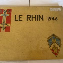 Rare document &laquo;&nbsp; Le Rhin 1946&nbsp;&raquo;