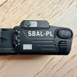 Lampe tactique + laser SBAL-PL
