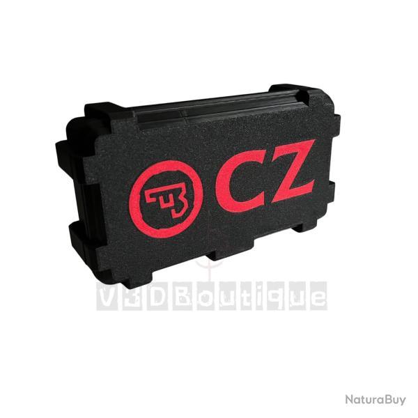 BOITE POUR 150 MUNITIONS 22LR Logo CZ