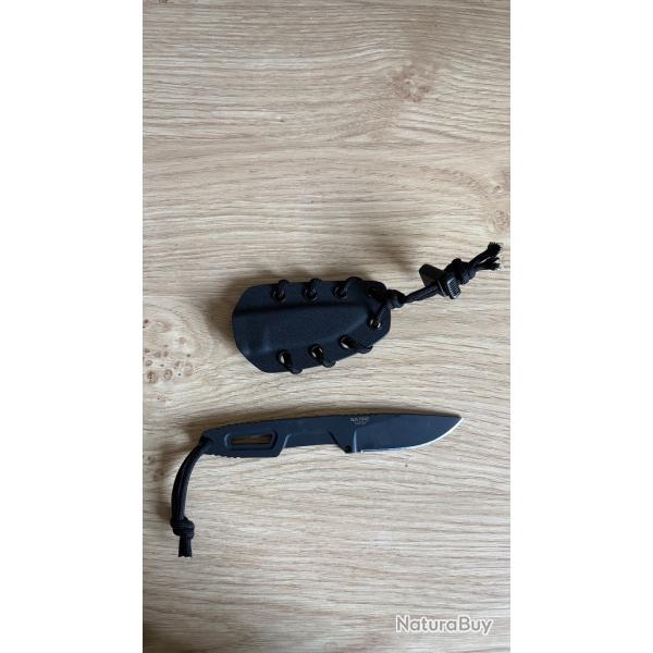 Extrema Ratio Satre, Black, lame fixe