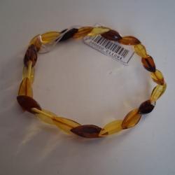 BRACELET V&Eacute;RITABLE AMBRE NEUF MER BALTIQUE RUSSIE