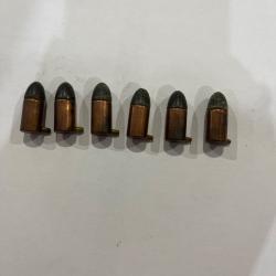 Munition 9mm &agrave; broches
