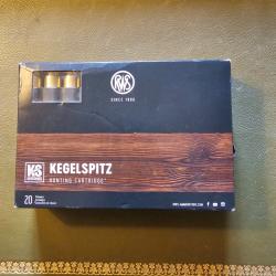 2 Boites 1/2 (50 balles) 8x68s RWS KS 11,7 grammes 180gr (remise en main propre facilit&eacute;e)