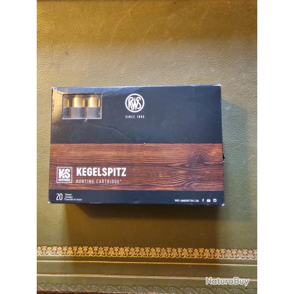 2 Boites 1/2 (50 balles) 8x68s RWS KS 11,7 grammes 180gr (remise en main propre facilit�e)