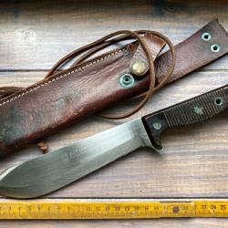 POIGNARD COUTEAU DE CAMP BOWIE VINTAGE  "AITOR / SURVIVAL 18" NO PUMA