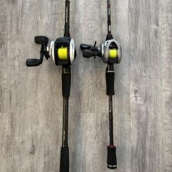Lot 2 Ensembles Casting complets (Brochet Big Bait + Polyvalent)
