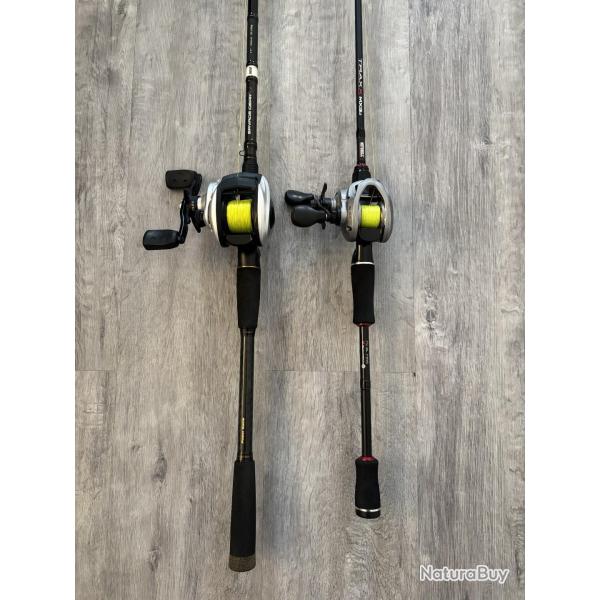 Lot 2 Ensembles Casting complets (Brochet Big Bait + Polyvalent)