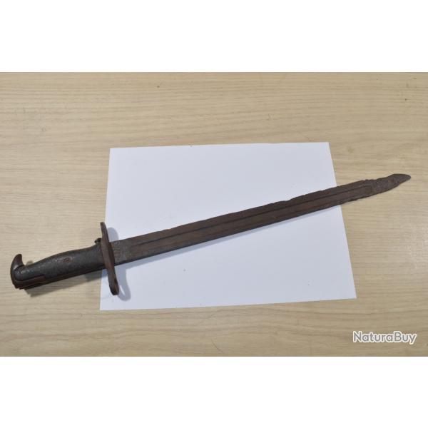 Baionnette Am�ricaine fusil Garand  longue  US 1942 Jus grange USA Bayonet