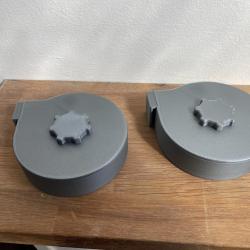 Lot 2 - D&eacute;vidoirs pastilles tir - distributeur gommettes cible - Gris (Locking Bolt)