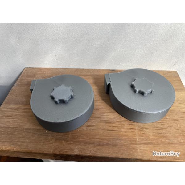 Lot 2 - D�vidoirs pastilles tir - distributeur gommettes cible - Gris (Locking Bolt)