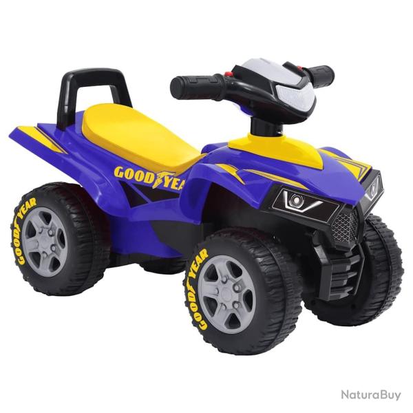 Voiture � enfourcher jouet Good Year Bleu alsavelo