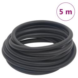 Tuyau d'air hybride noir 0,6" 5 m caoutchouc et PVC alsavelo