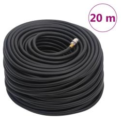 Tuyau d'air hybride noir 0,6" 20 m caoutchouc et PVC alsavelo