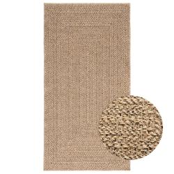 Tapis ZIZUR 80x150 cm aspect de jute int&eacute;rieur et ext&eacute;rieur alsavelo