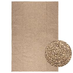 Tapis ZIZUR 160x230 cm aspect de jute int&eacute;rieur et ext&eacute;rieur alsavelo