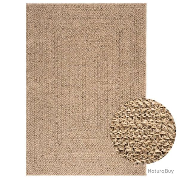 Tapis ZIZUR 140x200 cm aspect de jute int�rieur et ext�rieur alsavelo