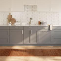 Tapis rectangulaire marron 70x500 cm bambou alsavelo