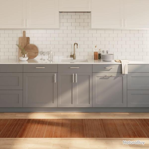 Tapis rectangulaire marron 70x400 cm bambou alsavelo