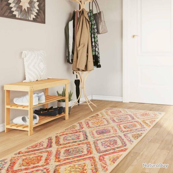 Tapis lavable multicolore 80x300 cm antid�rapant alsavelo