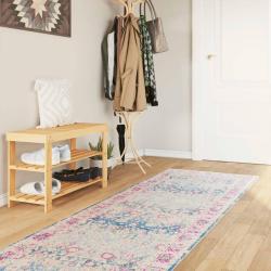 Tapis lavable multicolore 80x300 cm antid&eacute;rapant alsavelo